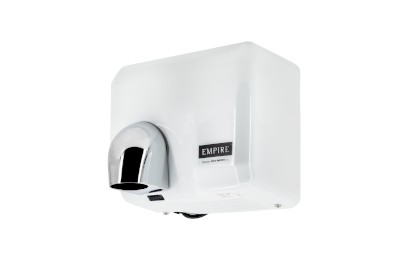 EMPIRE ARIEL AUTOMATIC OSOUŠEČ ANTIVANDAL KOVOVÝ BÍLÝ