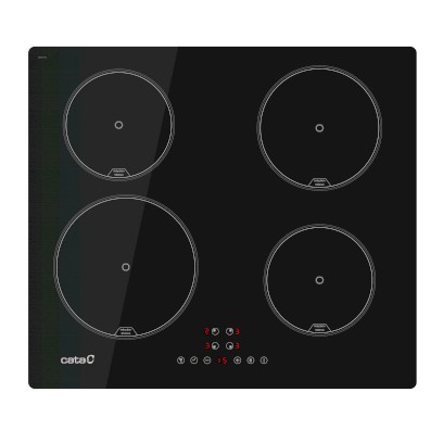 Indukční deska CATA IB 6324 E2 BK 60 cm 4 zóny