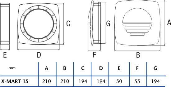 Okenní souprava X-MART-15