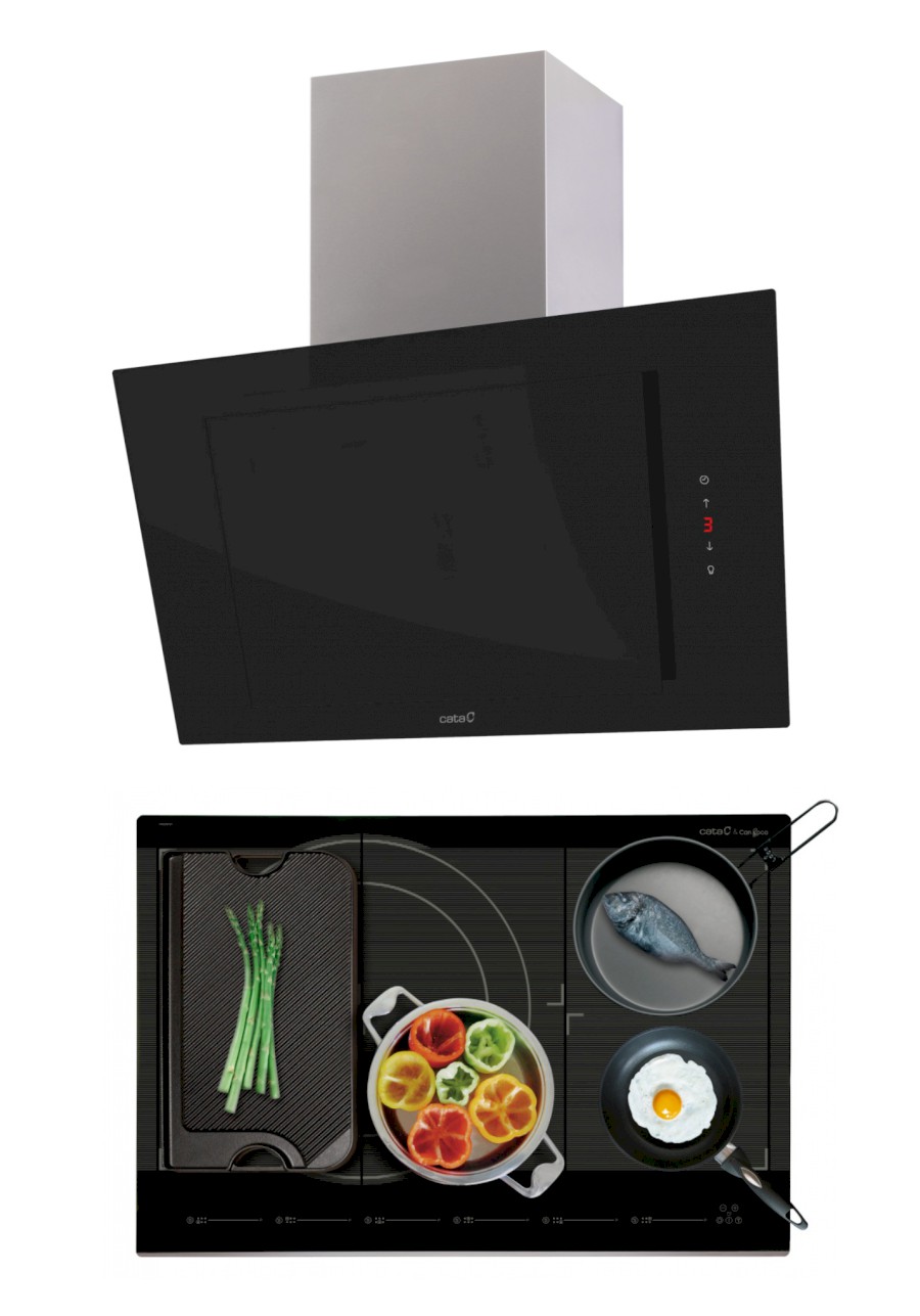 Set CATA GIGA 750 B + RENOVA PURE AIR 90 X BK