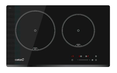 3216-ib2_plus_bk_01 Indukční deska CATA IB 2 PLUS BK 35 cm 2 zóny jediná horizontální na trhu